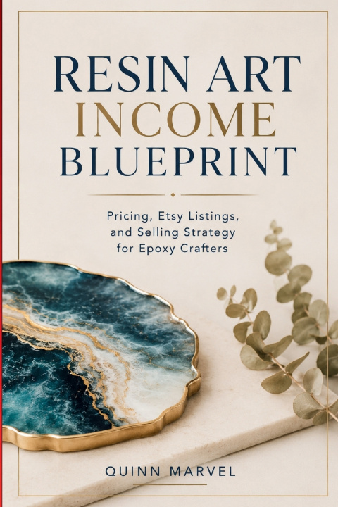 Buch Resin Art Income Blueprint Quinn Marvel