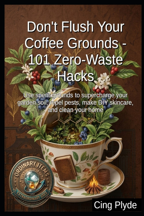 Libro Don't Flush Your Coffee Grounds - 101 Zero-Waste Hacks Cing Plyde