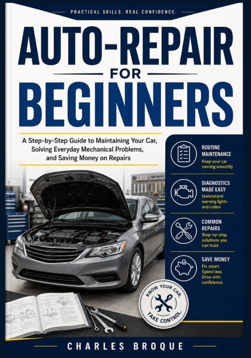 Libro AUTO-REPAIR FOR BEGINNERS Charles Broque