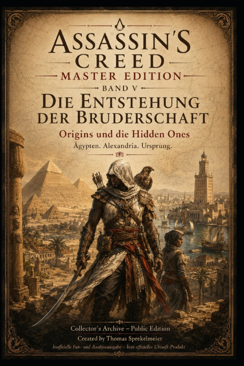 Kniha Assassin`s Creed Master Edition Band V - Origins und die Hidden Ones T. Sprekelmeier