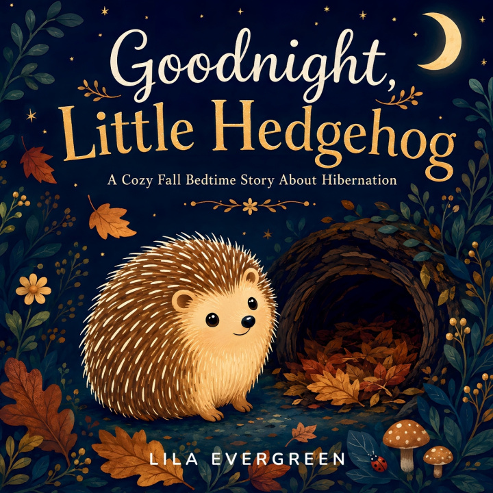 Knjiga Goodnight, Little Hedgehog Lila Evergreen