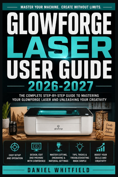 Knjiga Glowforge Laser User Guide 2026-2027 Daniel Whitfield