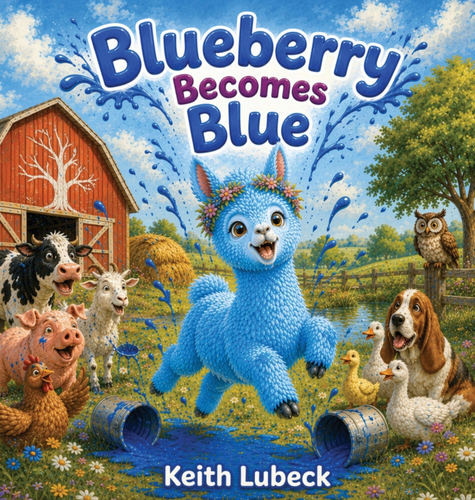 Book Blueberry Becomes Blue keith Lubeck