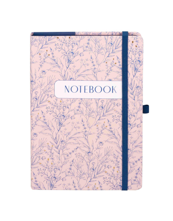 Buch Notes Botanical A5 kratka Kwiatowy 