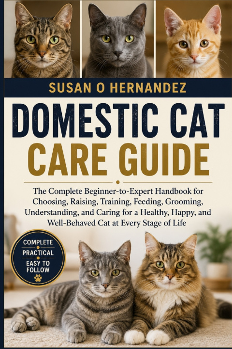 Libro DOMESTIC CAT CARE GUIDE SUSAN O HERNANDEZ