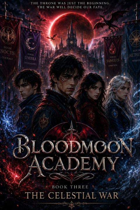 Knjiga BloodMoon Academy Phillip May