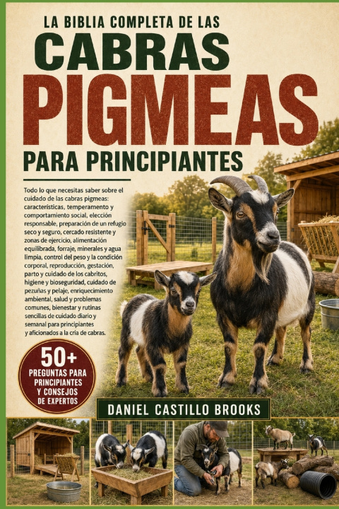 Carte LA BIBLIA COMPLETA DE LAS CABRAS PIGMEAS PARA PRINCIPIANTES Daniel Castillo Brooks