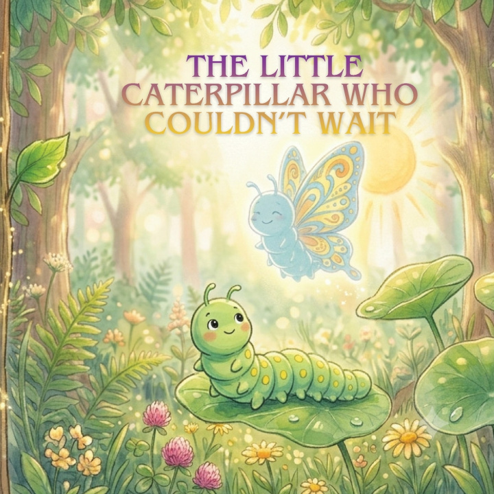 Knjiga THE LITTLE CATERPILLAR WHO COULDN'T WAIT GOLDEN DRAGON