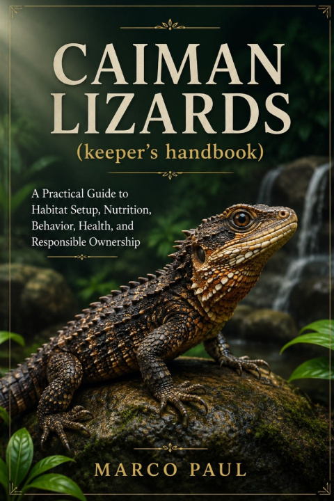 Knjiga CAIMAN LIZARDS (keeper's handbook) MARCO PAUL