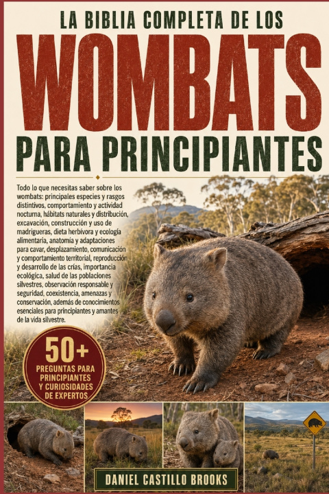 Buch LA BIBLIA COMPLETA DE LOS WOMBATS PARA PRINCIPIANTES Daniel Castillo Brooks