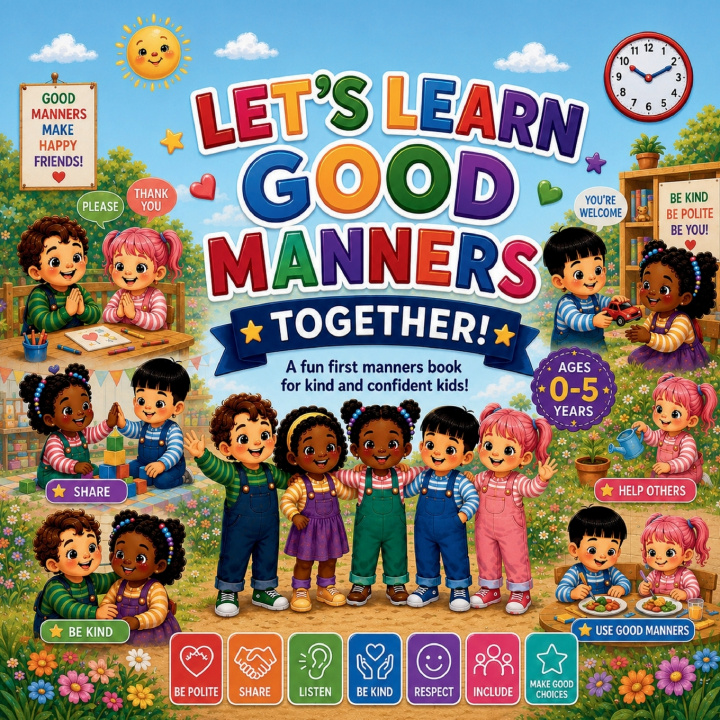 Carte Let's Learn Good Manners Together! Cherry Brissette