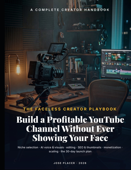 Book The Faceless Creator Playbook Jose Placer