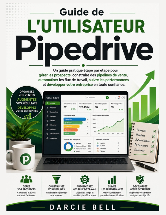 Boek Guide de l'utilisateur Pipedrive Darcie Bell