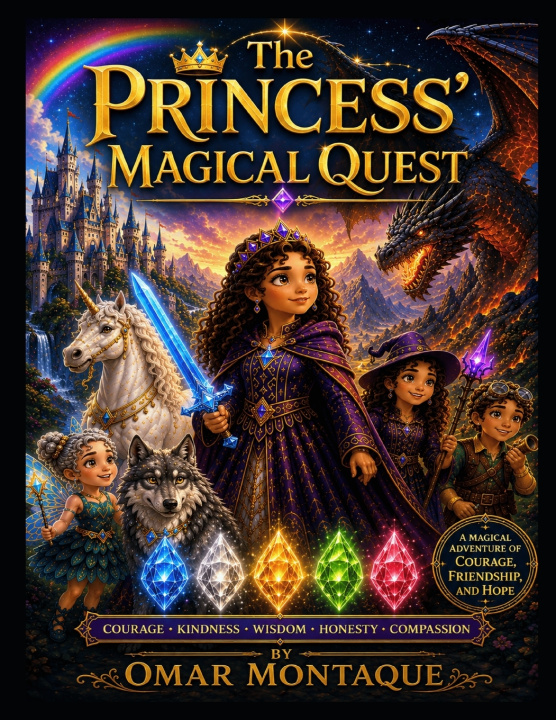 Knjiga Princess Magical Quest Omar Montaque