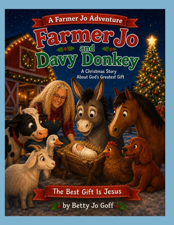 Boek Farmer Jo and Davy Donkey Betty Jo Goff