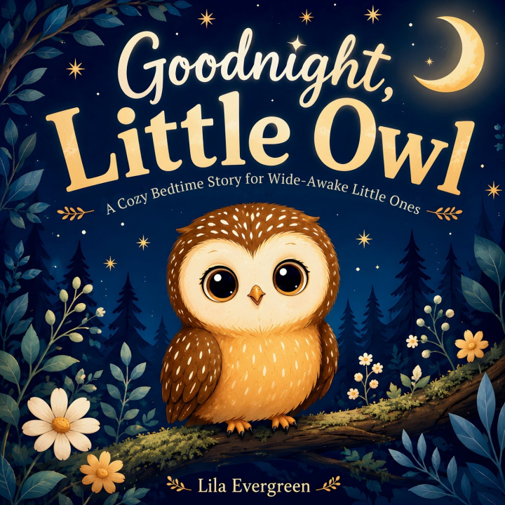 Libro Goodnight, Little Owl Lila Evergreen