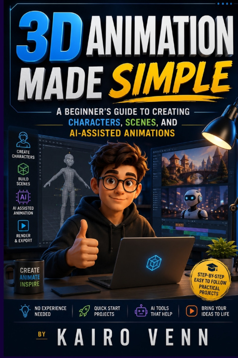 Libro 3D Animation Made Simple Kairo Venn