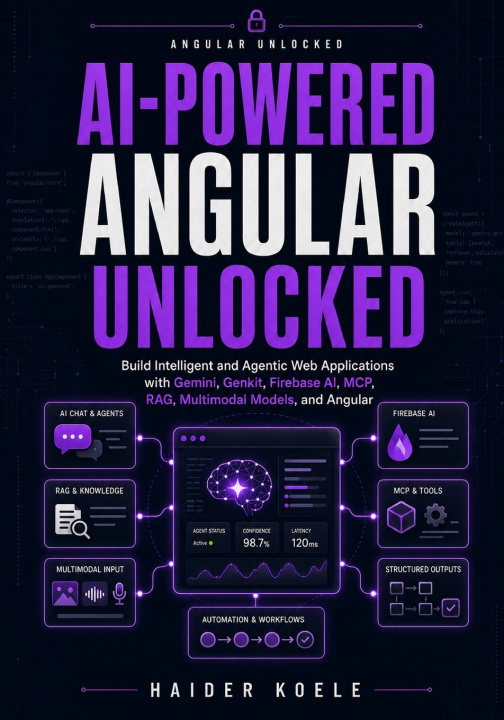Knjiga AI-Powered Angular Unlocked Haider Koele