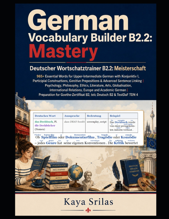 Knjiga German Vocabulary Builder B2.2 - Mastery Kaya Srilas
