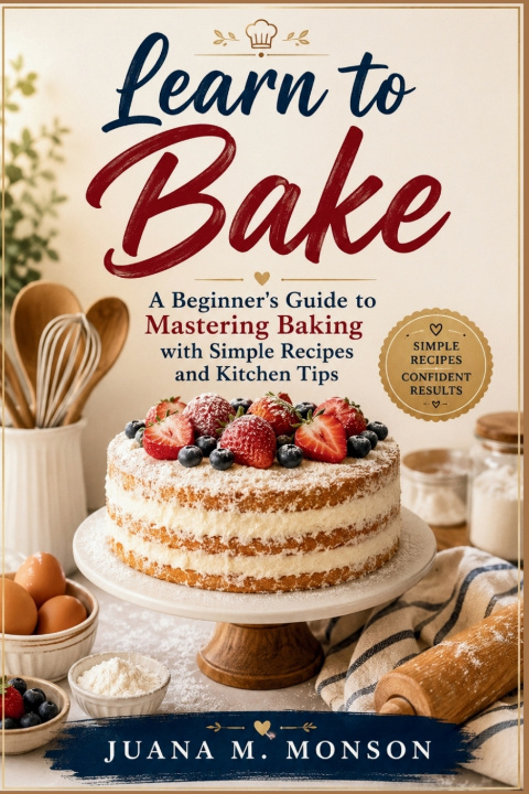Book Learn to Bake Juana M. Monson