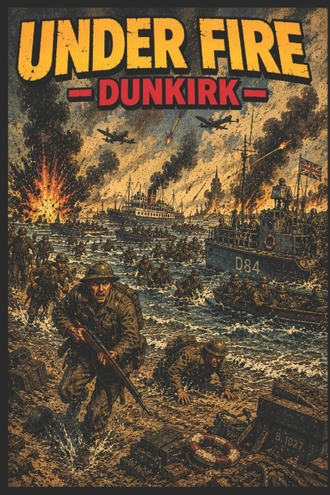 Boek Under Fire - Dunkirk Benandonner Publishing Original
