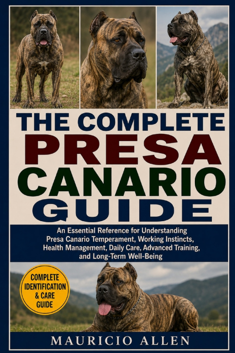 Livro THE COMPLETE PRESA CANARIO GUIDE MAURICIO ALLEN