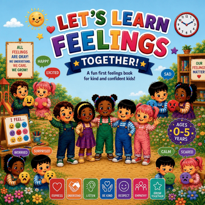 Könyv Let's Learn Feelings Together Cherry Brissette