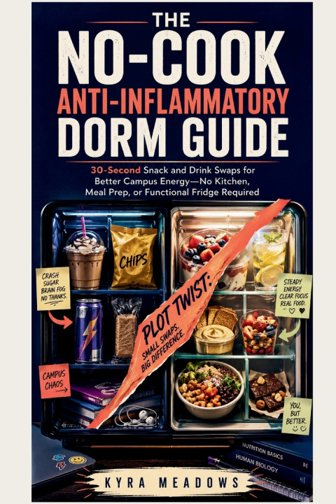 Kniha The No-Cook Anti-Inflammatory Dorm Guide Kyra Meadows