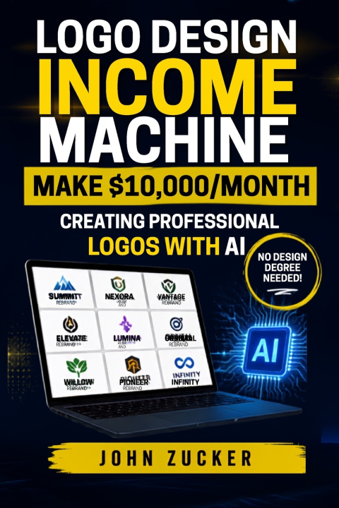 Kniha LOGO DESIGN INCOME MACHINE JOHN ZUCKER