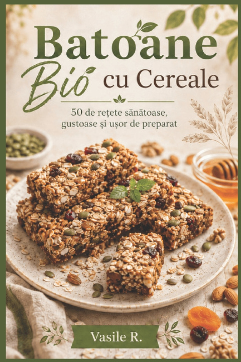 Boek Batoane Bio cu Cereale Vasile R.