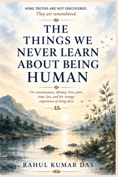 Boek THE THINGS WE NEVER LEARN ABOUT BEING HUMAN Rahul Kumar Das