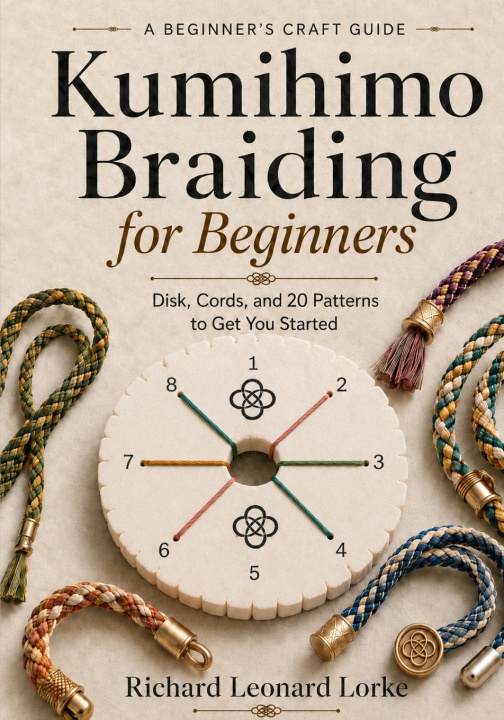Libro Kumihimo Braiding for Beginners Richard Leonard Lorke