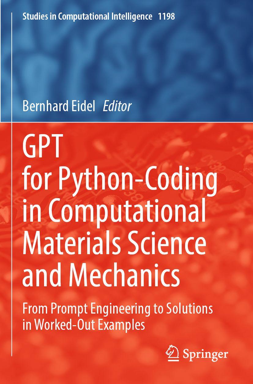 Kniha GPT for Python-Coding in Computational Materials Science and Mechanics Bernhard Eidel