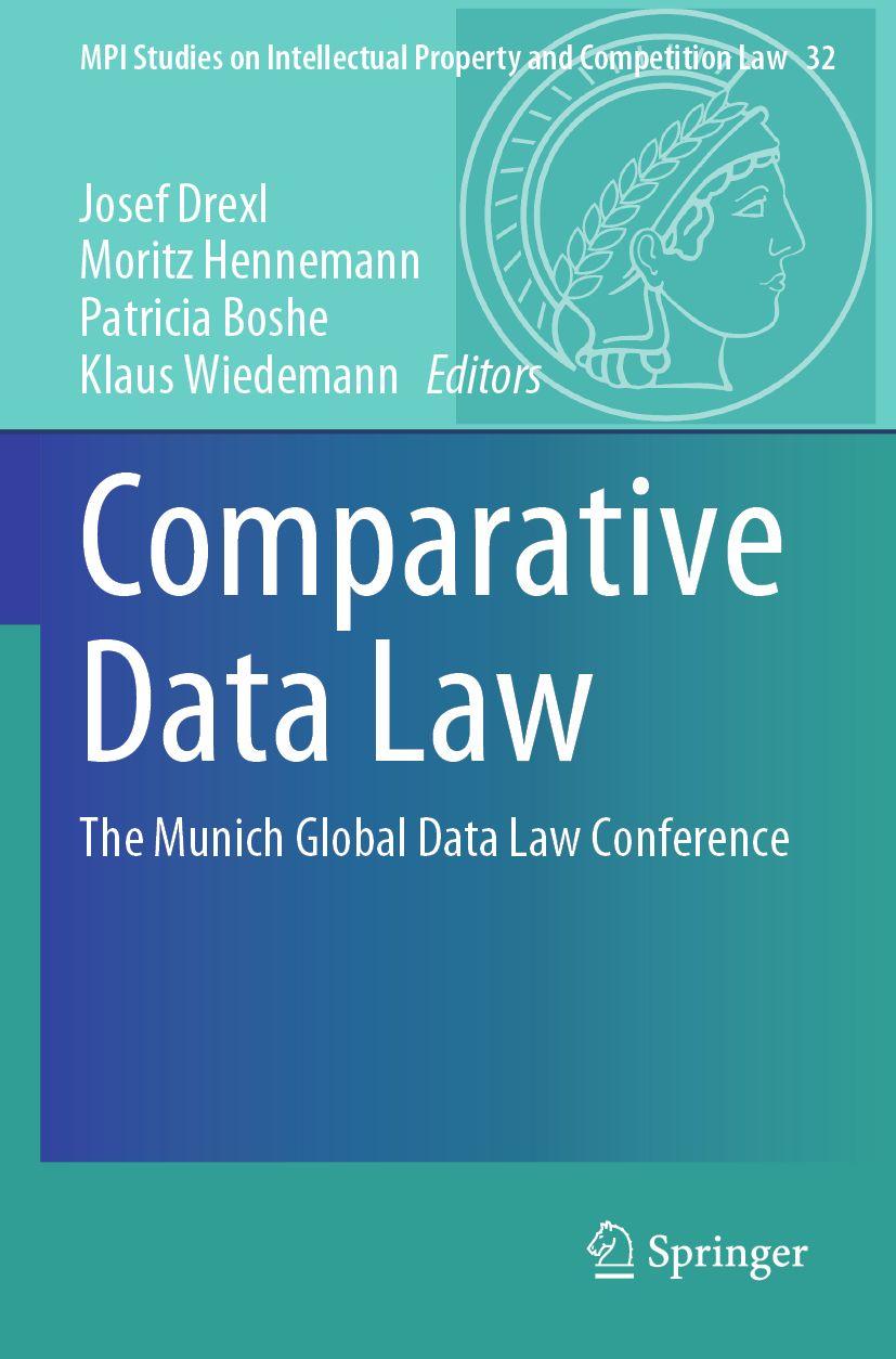 Book Comparative Data Law Josef Drexl