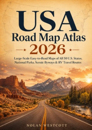 Boek USA Road Map Atlas 2026 Nolan Westcott