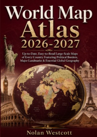 Libro World Map Atlas 2026-2027 Nolan Westcott