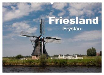 Kalender/Terminbuch Friesland - Fryslan (Wandkalender 2027 DIN A2 quer), CALVENDO Monatskalender Calvendo