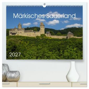 Kalender/Terminbuch Märkisches Sauerland (hochwertiger Premium Wandkalender 2027 DIN A2 quer), Kunstdruck in Hochglanz Calvendo