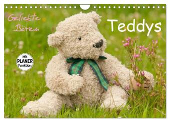 Kalendár/Diár Geliebte Bären - Teddys (Wandkalender 2027 DIN A4 quer), CALVENDO Monatskalender Calvendo
