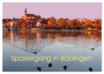 Kalender/agenda Spaziergang in Böblingen (Tischkalender 2027 DIN A5 quer), CALVENDO Monatskalender Calvendo