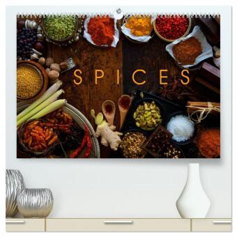 Kalender/agenda SPICES (High Quality Premium Wall Calendar 2027 DIN A2 landscape),CALVENDO 12 Month Wall Calendar Calvendo