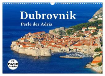 Kalender/Terminbuch Dubrovnik - Perle der Adria (Wandkalender 2027 DIN A3 quer), CALVENDO Monatskalender Calvendo