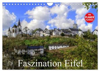 Kalendár/Diár Faszination Eifel (Wandkalender 2027 DIN A4 quer), CALVENDO Monatskalender Calvendo