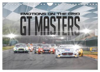 Kalendář/Diář EMOTIONS ON THE GRID - GT Masters (Wandkalender 2027 DIN A4 quer), CALVENDO Monatskalender Calvendo