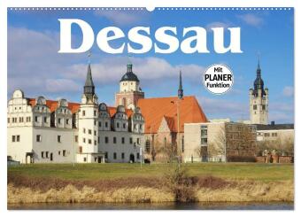Naptár/Határidőnapló Dessau (Wandkalender 2027 DIN A2 quer), CALVENDO Monatskalender Calvendo