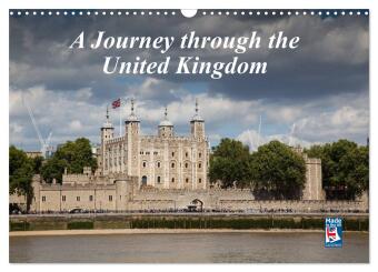 Kalender/Terminbuch A Journey through the United Kingdom (Wall Calendar 2027 DIN A3 landscape), CALVENDO 12 Month Wall Calendar Calvendo