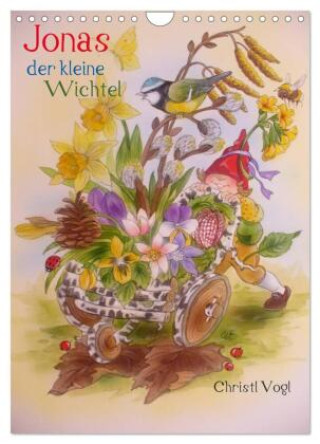 Kalender/Terminbuch Jonas der kleine Wichtel (Wandkalender 2027 DIN A4 hoch), CALVENDO Monatskalender Calvendo