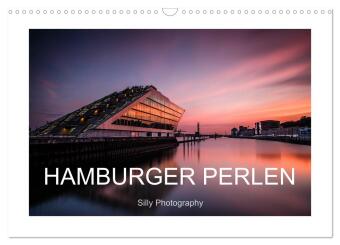 Naptár/Határidőnapló Hamburger Perlen (Wandkalender 2027 DIN A3 quer), CALVENDO Monatskalender Calvendo