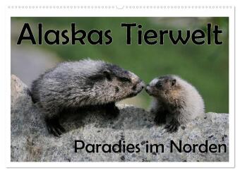 Kalendář/Diář Alaskas Tierwelt - Paradies im Norden (Wandkalender 2027 DIN A2 quer), CALVENDO Monatskalender Calvendo