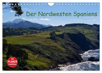 Kalendár/Diár Der Nordwesten Spaniens (Wandkalender 2027 DIN A4 quer), CALVENDO Monatskalender Calvendo